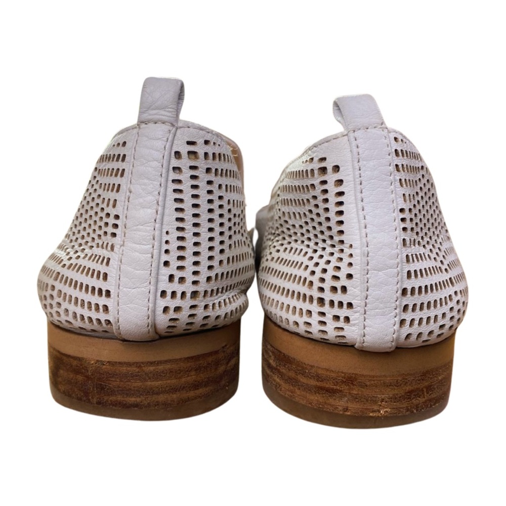 Vince Camuto Kandia White Leather Loafers Size 9 Clean Girl Quiet Luxury - Picture 8 of 12